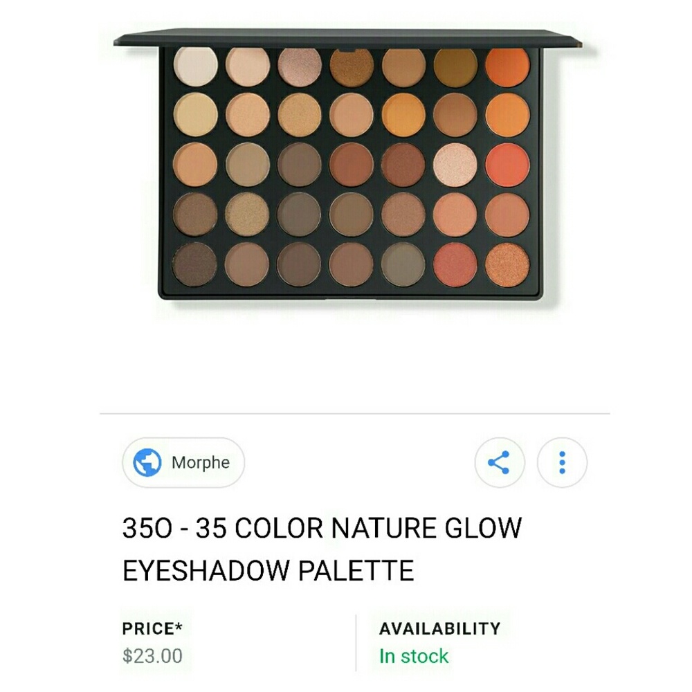 Morphe 35o Eyeshadow Pallette